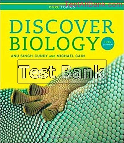 Discover Biology 5th Edition Test Bank Ebook Kindle Editon