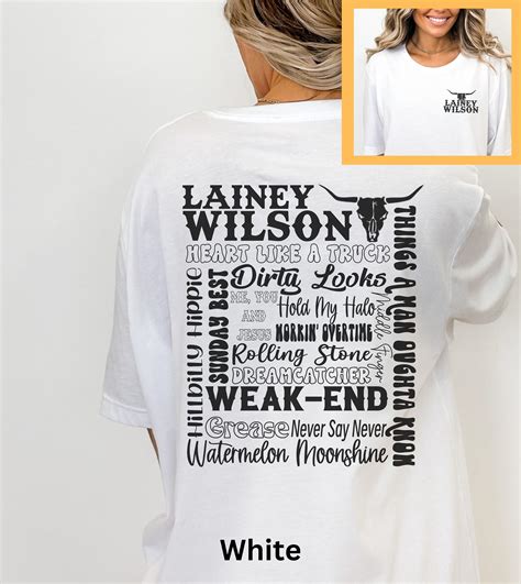 Discover the Allure of Lainey Wilson T-Shirts