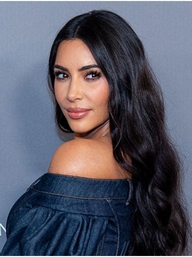 Discover the Allure of Long 24" Wavy Without Bangs Lace Front Kim Kardashian Wigs in 2025