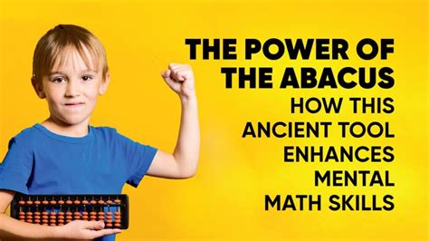 Discover the Ancient Power of Abacus Books: Unleash Your Child's Math Genius!