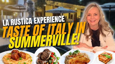 Discover the Authentic Flavors of Italy in the Heart of Summerville