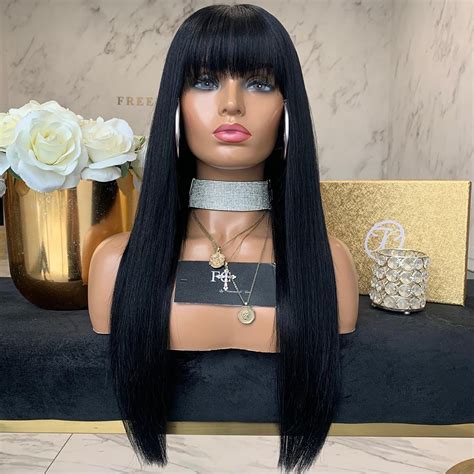 Discover the Beauty of Kids Girl Wig Real Hair in Black Like India