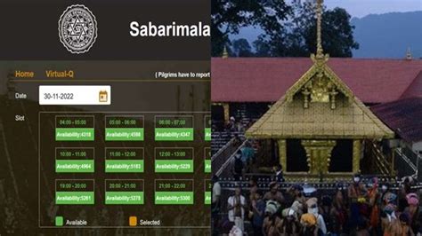 Discover the Convenience of Sabarimala Virtual Queue Slot Availability