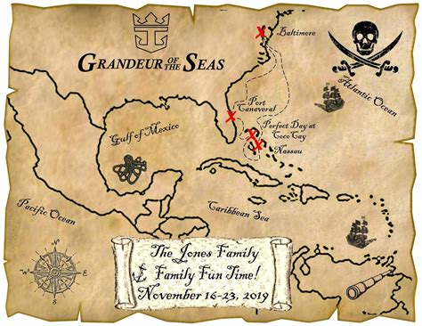 Discover the Enchanting Pirates of the Caribbean Map