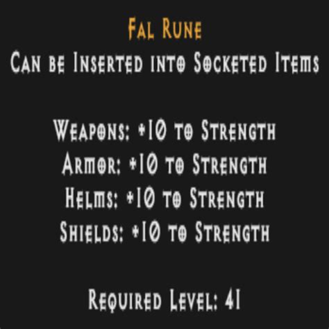 Discover the Enchanting Powers of the Fal Rune