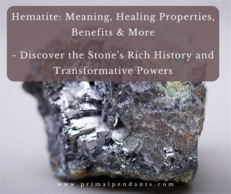 Discover the Healing and Transformative Properties of this Ancient Stone