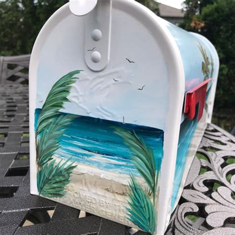 Discover the Serenity of a Hand-Painted Zen Mailbox in Palm Coast