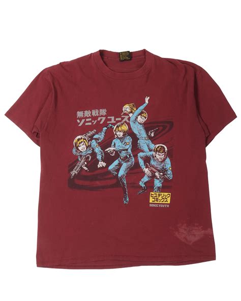 Discover the Sonic Youth Japan T-Shirt: A Unique Expression of Musical History