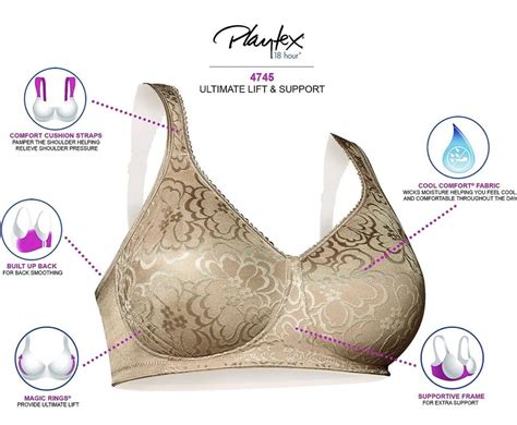 Discover the Ultimate Comfort and Support: A Comprehensive Guide to Playtex Bras 4745