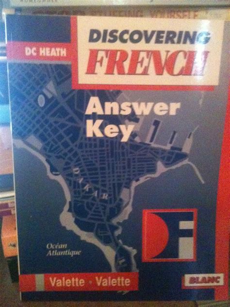 Discovering French Blanc Answer Key Code Secret Doc