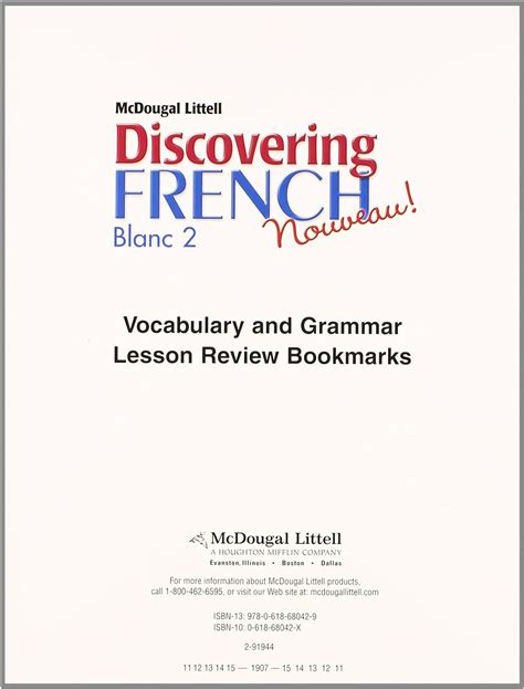 Discovering French Nouveau Blanc 2 Workbook Unit 5 Answers Doc