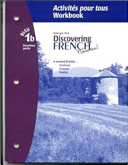 Discovering French Nouveau Bleu 1b Workbook Answers Epub