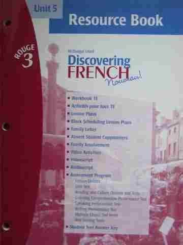 Discovering French Rouge Answers Unit 5 Kindle Editon