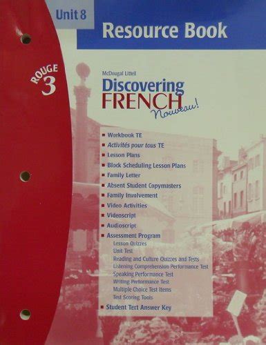 Discovering French Rouge Answers Unit 8 Doc