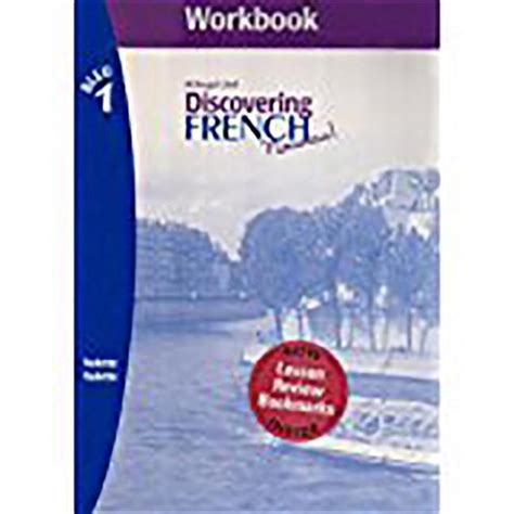 Discovering French Unite 5 Workbook Answers PDF