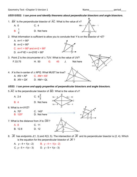 Discovering Geometry Answers Ch 5 Quiz 3 Doc