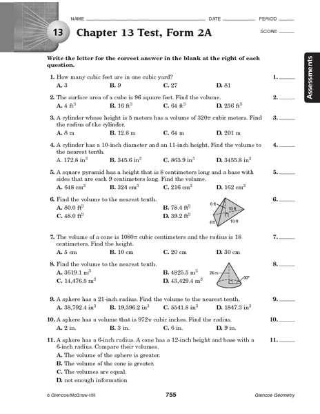 Discovering Geometry Assessment Resources Chapter 8 Test Answers PDF