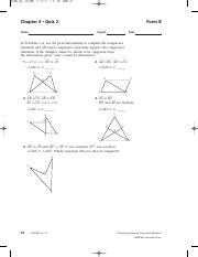 Discovering Geometry Assessment Resources Quiz 2 Answers Epub