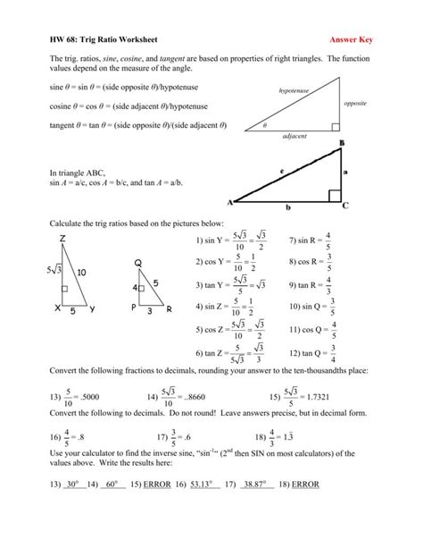 Discovering Geometry Lesson 12 1 Trigonometric Ratios Answers Epub