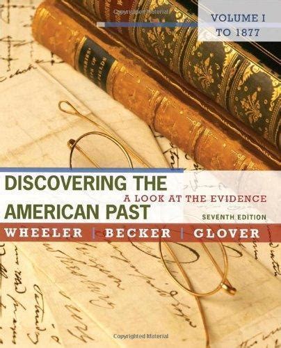 Discovering The American Past 7th Edition Pdf PDF