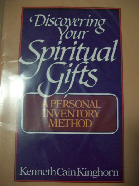 Discovering Your Spiritual Gifts: A Personal Inventory Method PDF