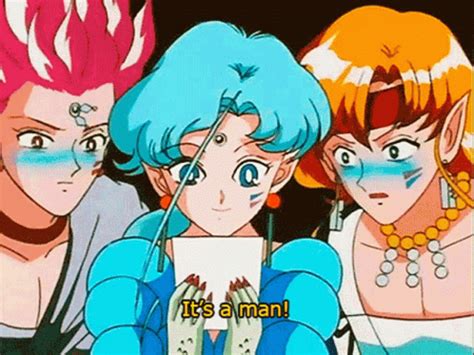 Discovering the Fish's Eye Sailor Moon GIF