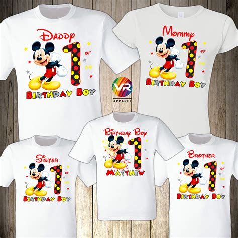 Discovering the Marvel of Mickey Family Shirts