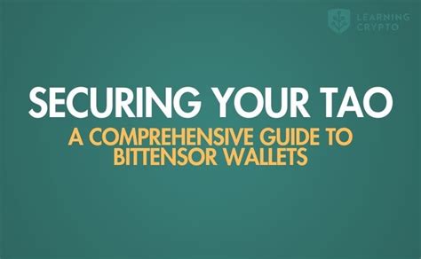 Discovering the Tao Wallet: A Comprehensive Guide