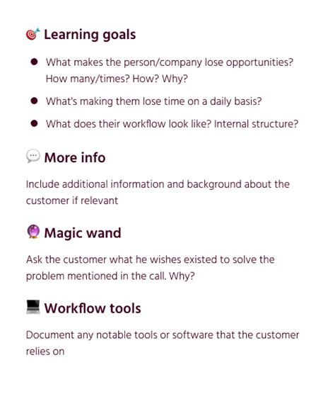 Discovery Call Agenda Template