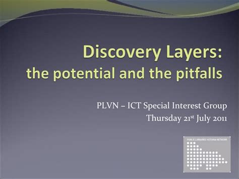 Discovery Layers Vs The Traditional Catalog