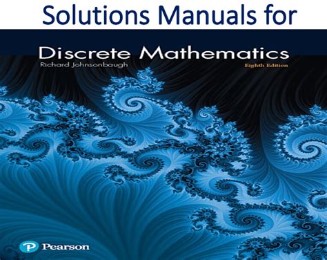 Discrete Math Solutions Manual Epub