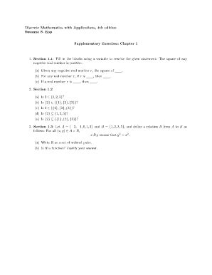 Discrete Mathematics And Its Applications 4th Edition Solutions Reader