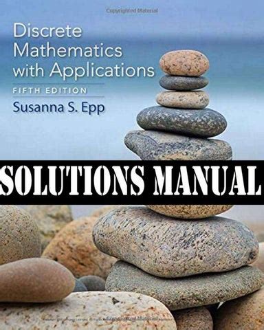 Discrete Mathematics With Applications Solutions Susanna Reader