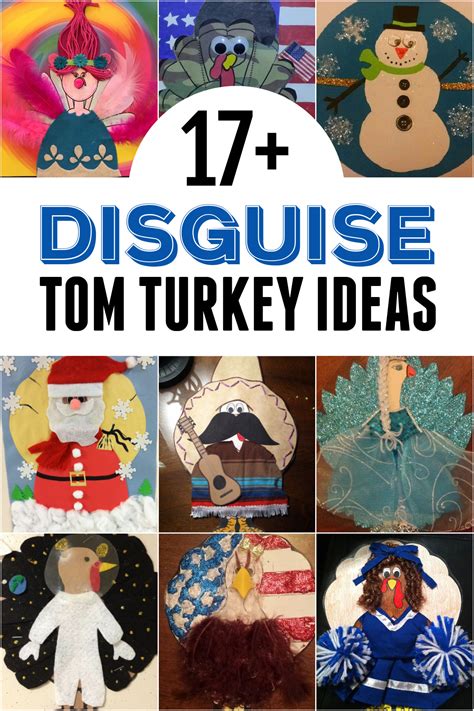 Disguise Tom The Turkey Template