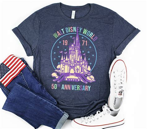 Disney's 50th Anniversary: Commemorate the Magic with a Timeless Shirt