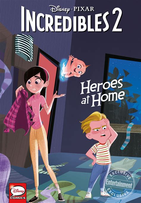 Disney·PIXAR The Incredibles 2 Heroes at Home Graphic Novel Epub