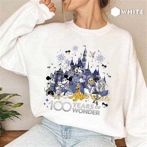 Disney 100th Anniversary Sweatshirt: A Timeless Celebration of Magic and Nostalgia