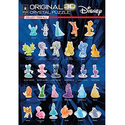 Disney 3D Puzzle Crystal: Unraveling the Enchanting Realm of Disney Magic