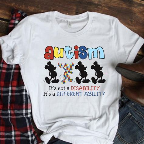 Disney Autism Shirt: A Symbol of Acceptance and Inclusion for Neurodiverse Children