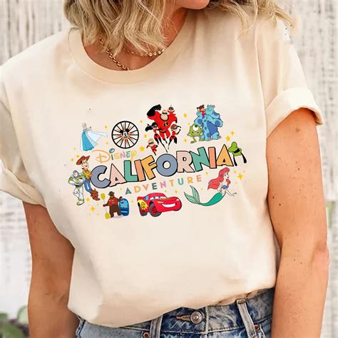 Disney California Adventure Shirt: Embark on a Magical Adventure with Style