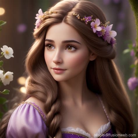 Disney Rapunzel's Brown Hair: A Tale of Transformation and Empowerment