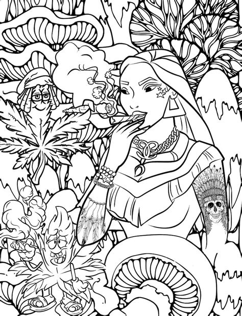 Disney Stoner Coloring Pages Printable