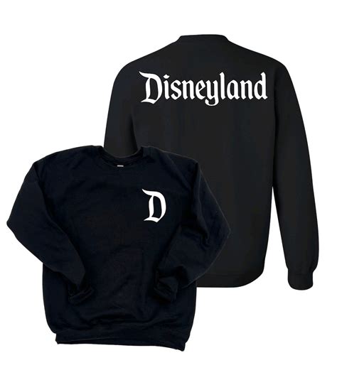 Disneyland Sweatshirt Black: The Ultimate Guide to Comfort and Style