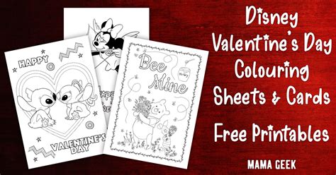 Disneyvalentine Printable