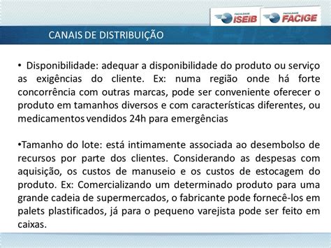 Disponibilidade conveniente: