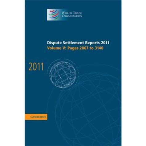 Dispute Settlement Reports 2011 PDF