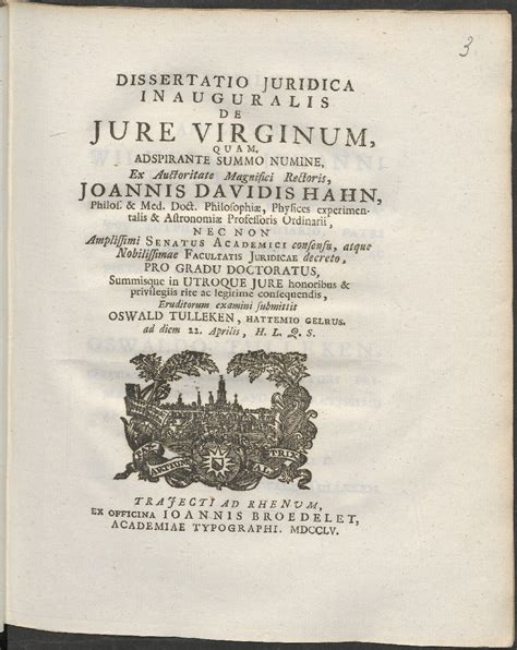 Dissertatio Ivridica de Regalibvs Palatinis Sive de Praecipvis Serenissimae Domvs Palatinae Ivribvs Kindle Editon