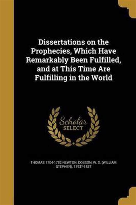 Dissertations on the Prophecies Which Have Remarkably Been Fulfilled PDF
