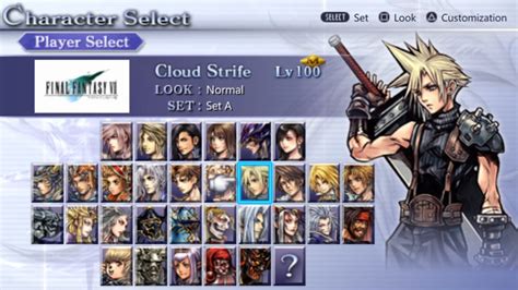 Dissidia Final Fantasy PSP Characters: A Comprehensive Guide