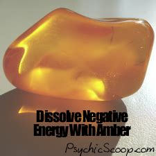 Dissolves Negative Energy: